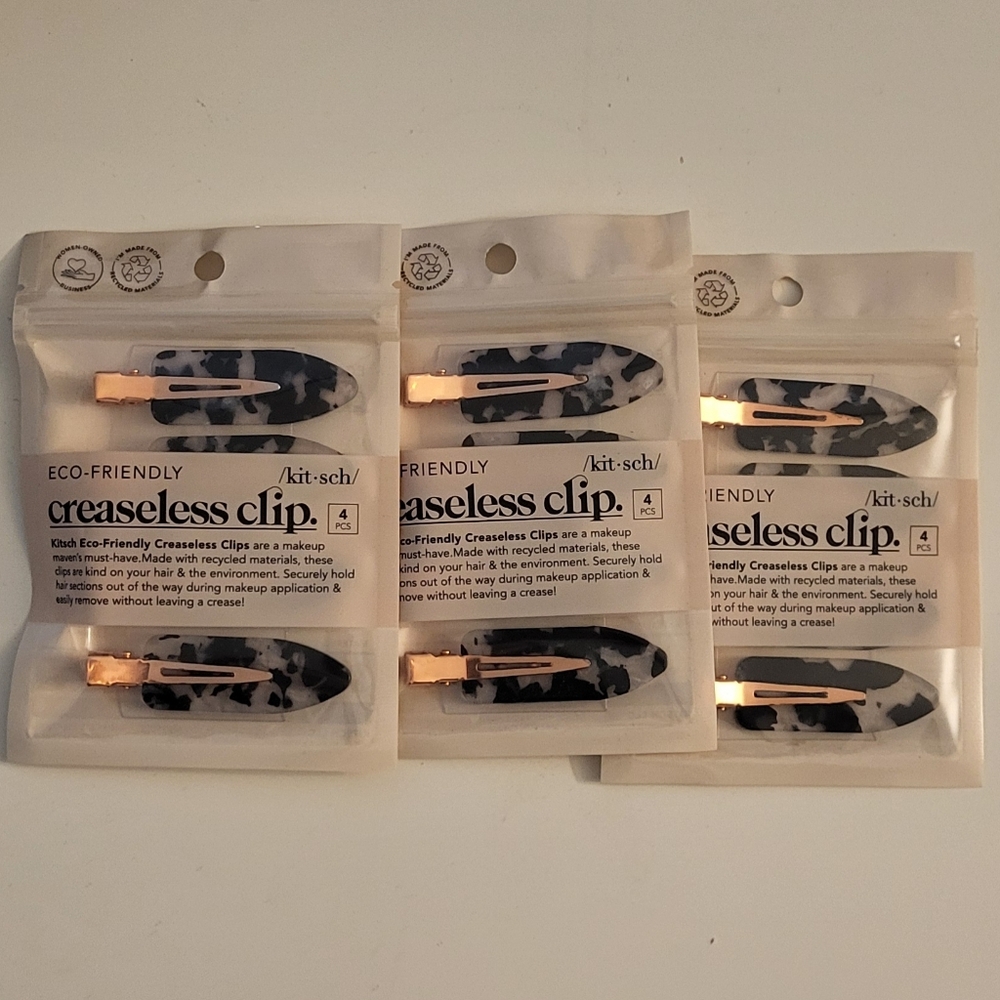 Eco-Friendly Creaseless Hair Clips
